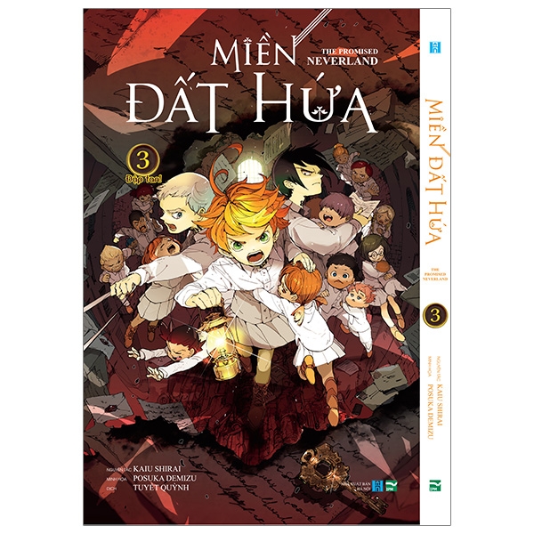 bộ miền đất hứa - the promised neverland - tập 3 - phiên bản bìa trắng (white ver)