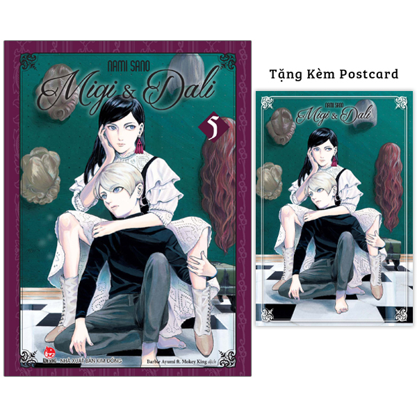 bộ migi & dali - tập 5 - tặng kèm postcard