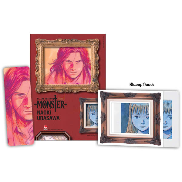 Bo
						
										
										Monster - Deluxe Edition - Tap 1 - Tang Kem Bookmark + Postcard Kem Khung Tranh