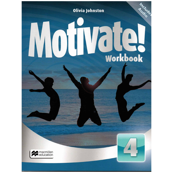 bộ motivate! 4 workbook with audio cd