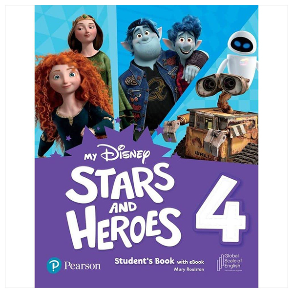 bộ my disney stars and heroes level 4 studentℹs book with ebook