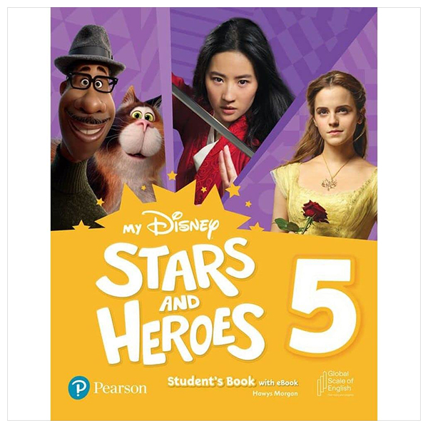 bộ my disney stars and heroes level 5 studentℹs book with ebook