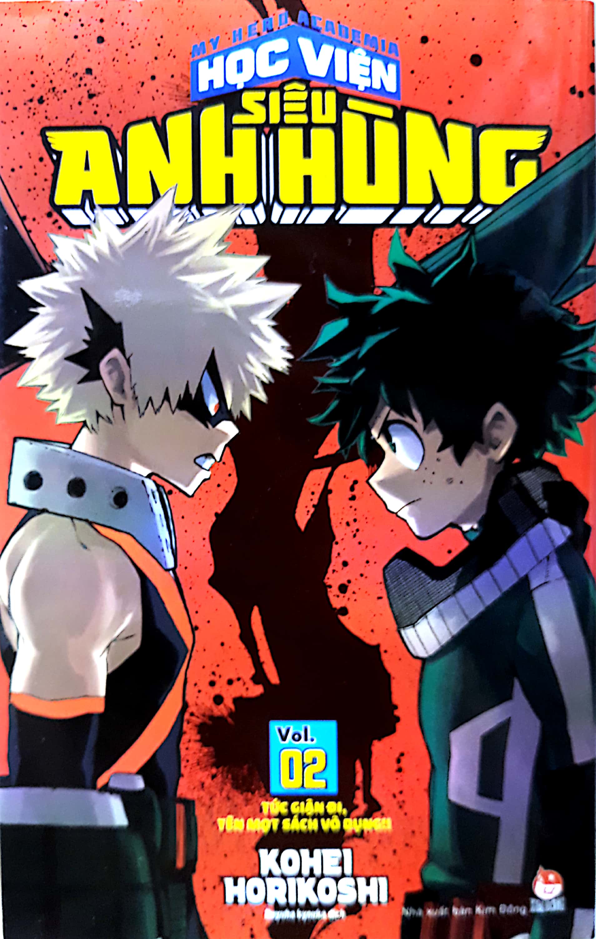 bộ my hero academia - học viện siêu anh hùng - tập 2
