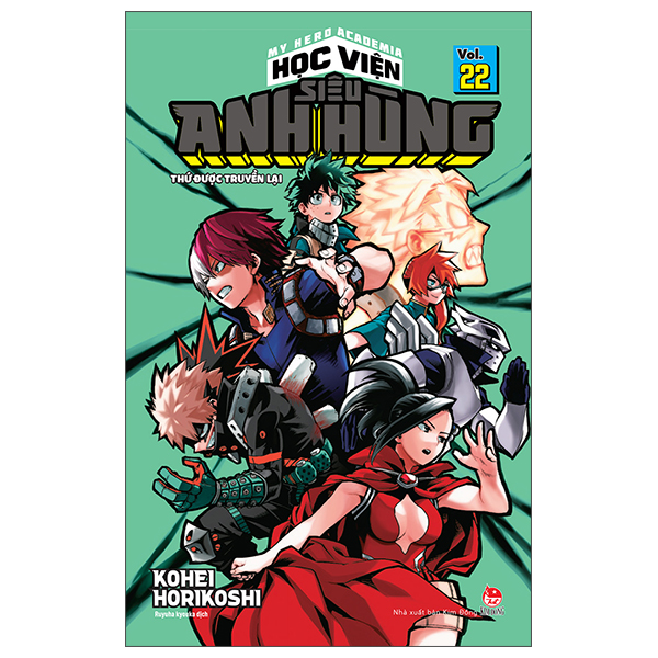 Bộ
						
										
										My Hero Academia - Học Viện Siêu Anh Hùng - Tập 22 - Thứ Được Truyền Lại (Tái Bản 2026)