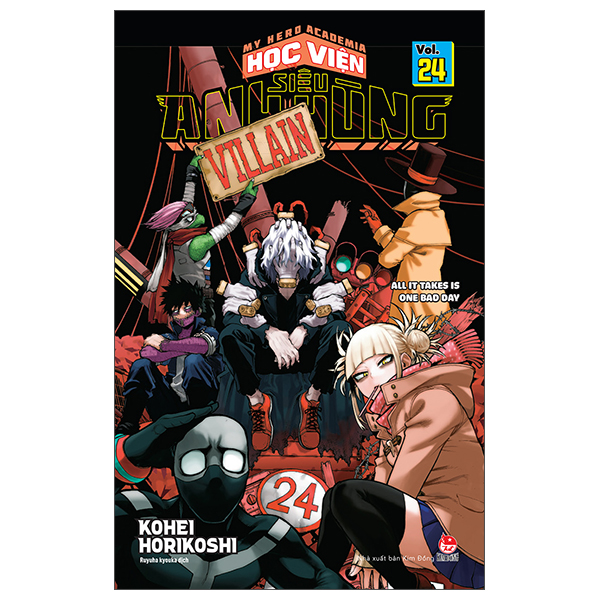 Bộ
						
										
										My Hero Academia - Học Viện Siêu Anh Hùng - Tập 24 - All It Takes Is One Bad Day (Tái Bản 2026)