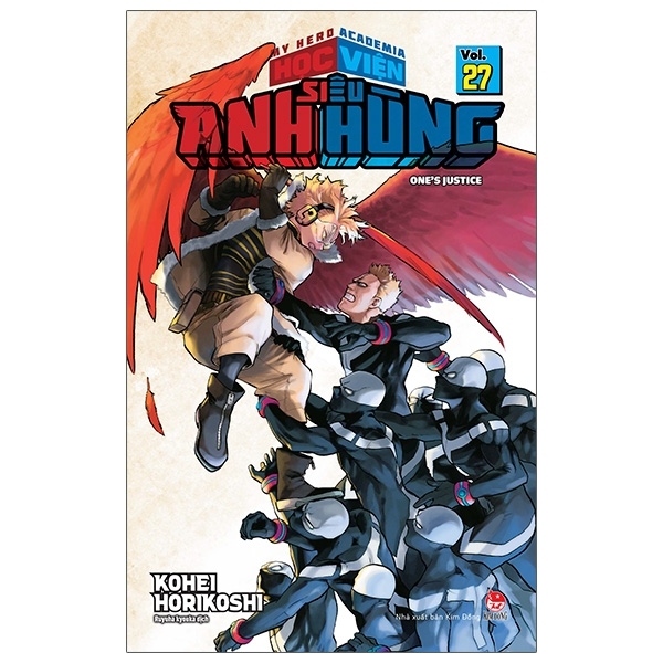 bộ my hero academia - học viện siêu anh hùng - tập 27 - oneℹs justice (tái bản 2022)