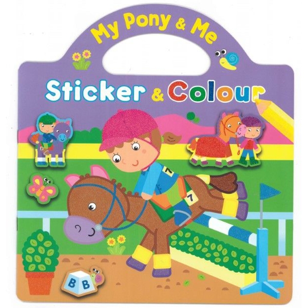 bộ my pony & me sticker & colour 4