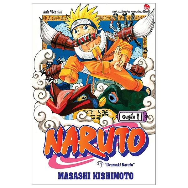 bộ naruto - tập 1 - uzumaki naruto (tái bản 2022)