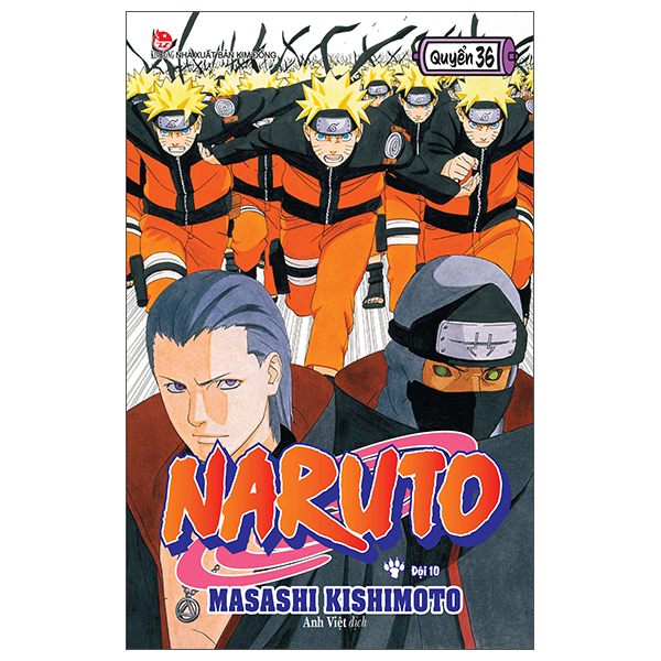 bộ naruto - tập 36 - đội 10 (tái bản 2022)