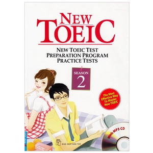 bộ new toeic - new toeic test preparation program practice tests - season 2 (kèm cd)