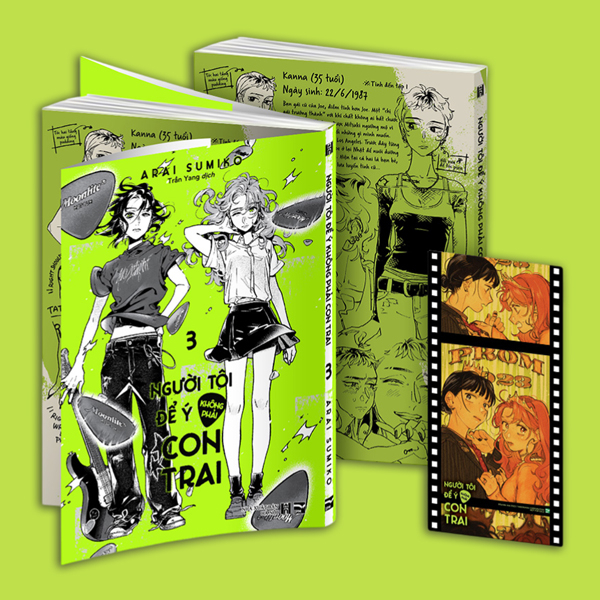 Bộ
						
										
										Người Tôi Để Ý Không Phải Con Trai - Tập 3 - Bản Đặc Biệt - Tặng Kèm Filmstrip