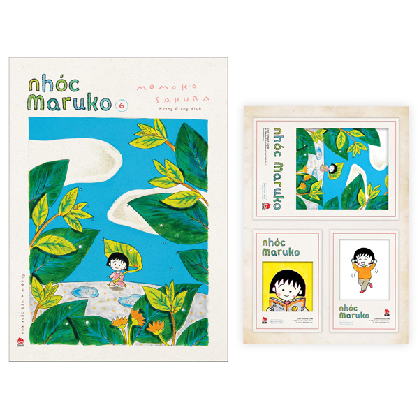 bộ nhóc maruko - tập 6 - tặng kèm set card polaroid