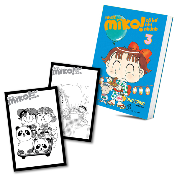 Bộ Nhóc Miko! Cô Bé Nhí Nhảnh - Tập 3 (Tái Bản 2026) - Tặng Kèm 2 Postcard