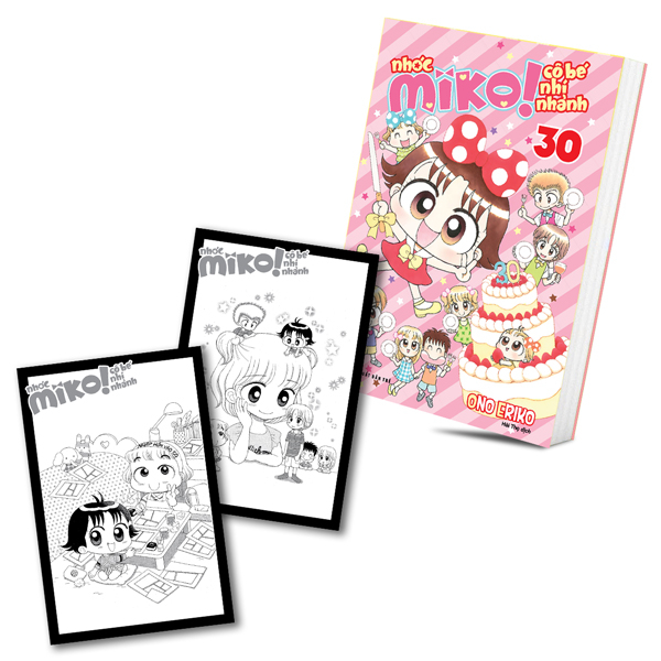 Bộ Nhóc Miko! Cô Bé Nhí Nhảnh - Tập 30 (Tái Bản 2026) - Tặng Kèm 2 Postcard