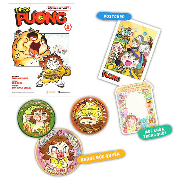 Bo
						
										
										Nhoc Puong - Tap 2 - Hoi Thao Bat Chay - Ban Dac Biet - Tang Kem 1 Postcard + 1 Moc Khoa + 3 Badge