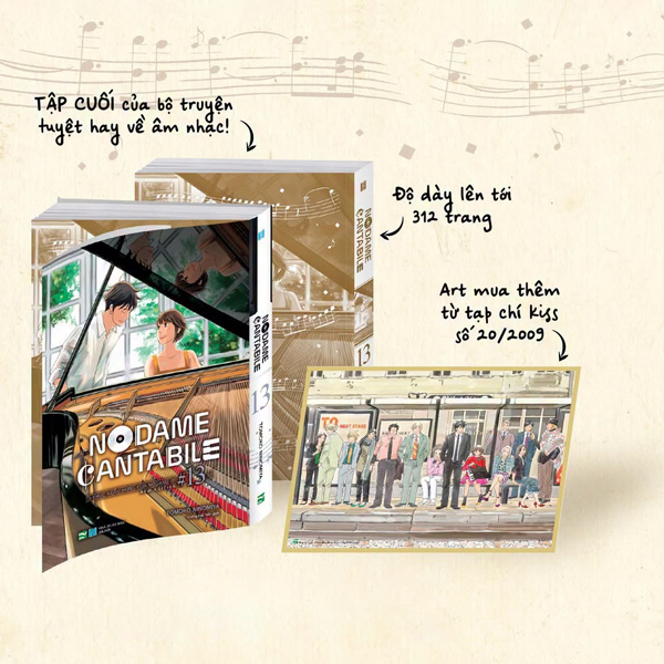 Bộ
						
										
										Nodame Cantabile - Khúc Ngẫu Hứng Của Nodame - New Edition - Tập 13 - Bản Đặc Biệt - Tặng Kèm Card Mỹ Thuật
