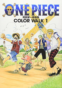 bộ one piece colorwalk vol. 1 illustration collection art book