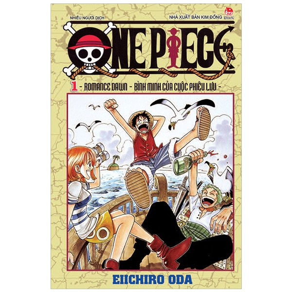 bộ one piece - tập 1 - romance dawn - bình minh của cuộc phiêu lưu (tái bản 2022)