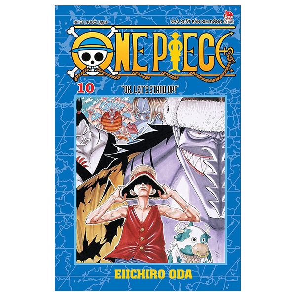 bộ one piece - tập 10 - ok, let's stand up! (tái bản 2022)