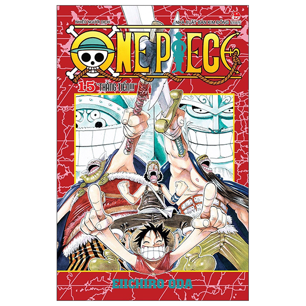 bộ one piece - tập 15 - thẳng tiến (tái bản 2022)