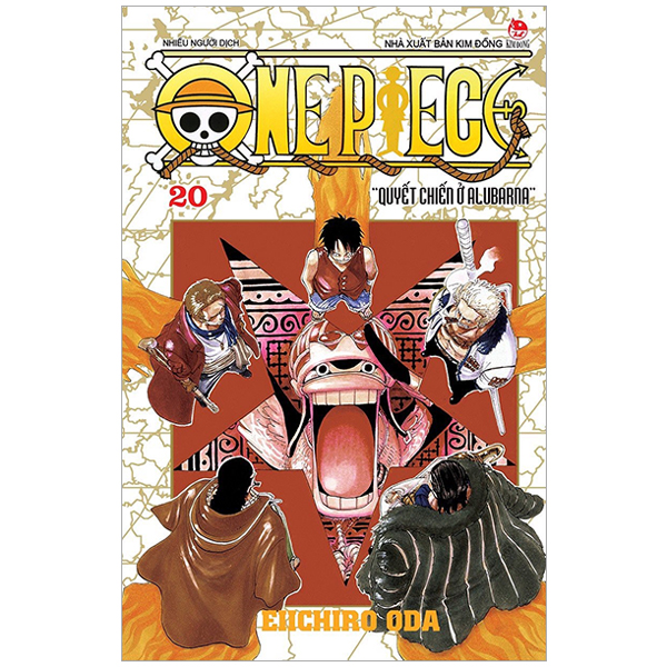 bộ one piece - tập 20 - quyết chiến ở alubarna (tái bản 2022)