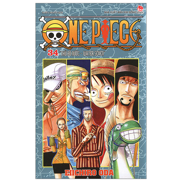 Bo
						
										
										One Piece - Tap 34 - Thu Do Nuoc - Water Seven - Ban Bia Ao (Tai Ban 2025)
