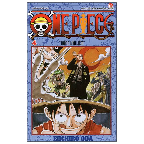 bộ one piece - tập 4 - trăng lưỡi liềm (tái bản 2022)