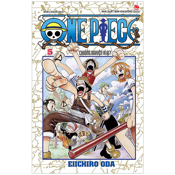 bộ one piece - tập 5 - chuông nguyện vì ai? (tái bản 2022)