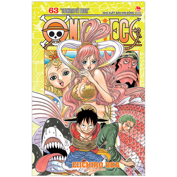 bộ one piece - tập 63 - otohime và tiger (tái bản 2022)