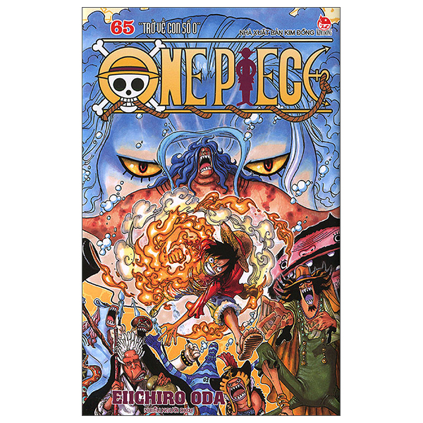 bộ one piece - tập 65 - trở về con số 0 (tái bản 2022)