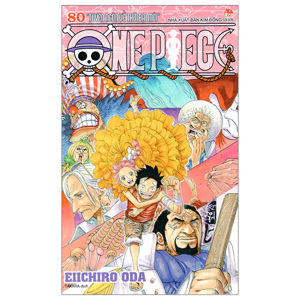 bộ one piece - tập 80 - tuyên ngôn về thời đại mới (tái bản 2022)