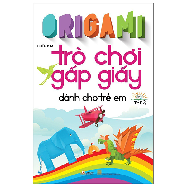 bộ origami trò chơi gấp giấy dành cho trẻ em - tập 2 (tái bản 2023)