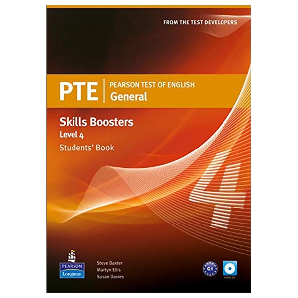 bộ pearson test of english general skills booster 4 students' book and cd pack (pearson tests of english)