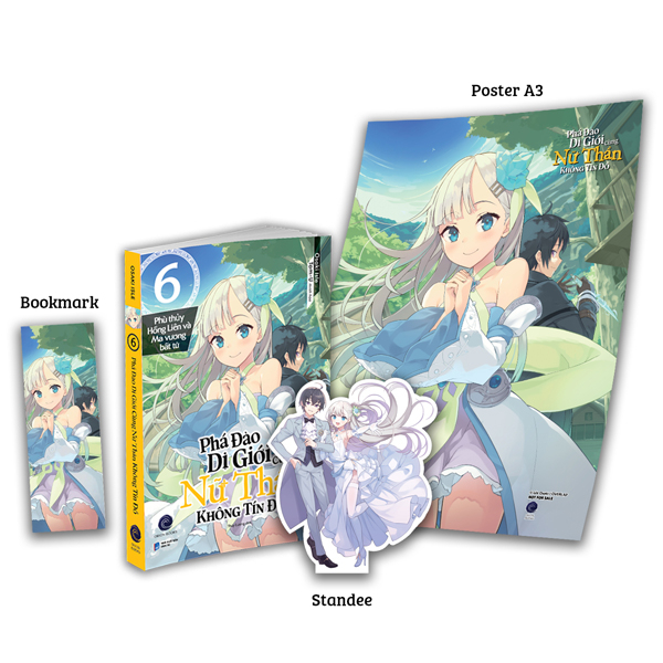 Bộ
						
										
										Phá Đảo Dị Giới Cùng Nữ Thần Không Tín Đồ - Tập 6 - Phù Thủy Hồng Liên Và Ma Vương Bất Tử - Bản Giới Hạn - Tặng Kèm Bookmark + Acrylic Standee + Poster