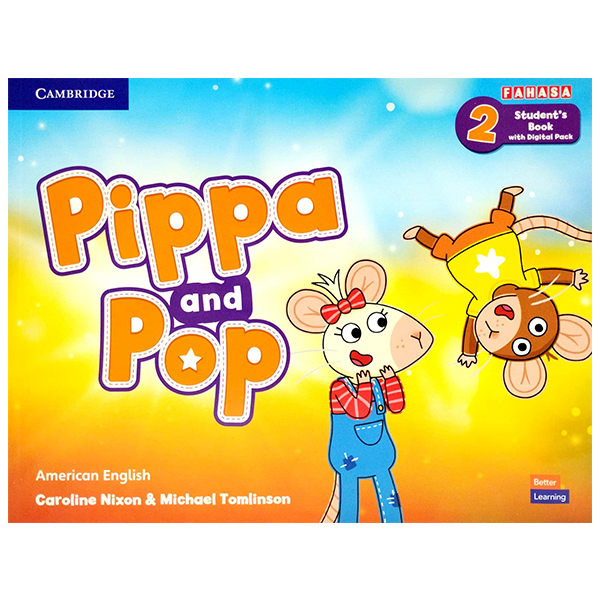 bộ pippa and pop level 2 student's book with digital pack american english