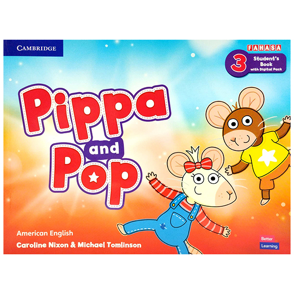 bộ pippa and pop level 3 student's book with digital pack american english