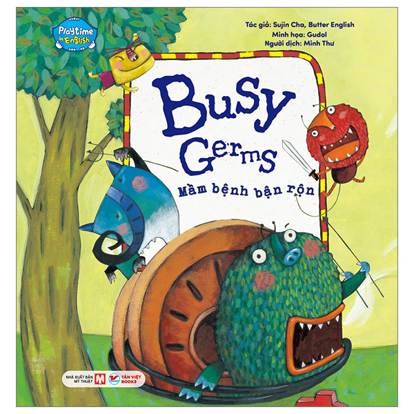 Bo
						
										
										Playtime In English - Level 2 - Busy Germs - Mam Benh Ban Ron
