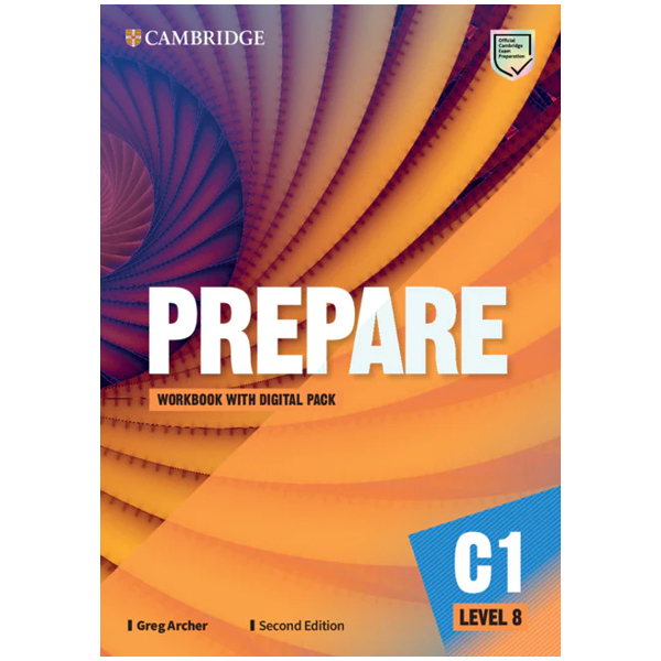 bộ prepare level 8 workbook with digital pack