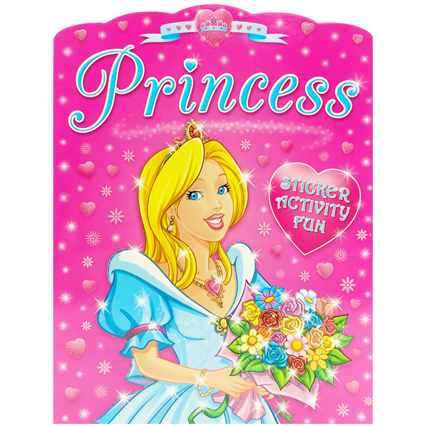 bộ princess sticker activity book 3