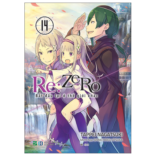 bộ re:zero - bắt đầu lại ở thế giới khác 14 - tặng kèm bookmark pvc in màu