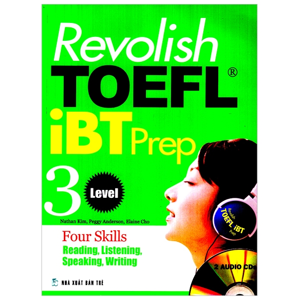 bộ revolish toefl ibt prep 3 - kèm 2 cd