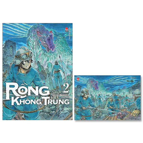 bộ rồng không trung - tập 2 - tặng kèm postcard