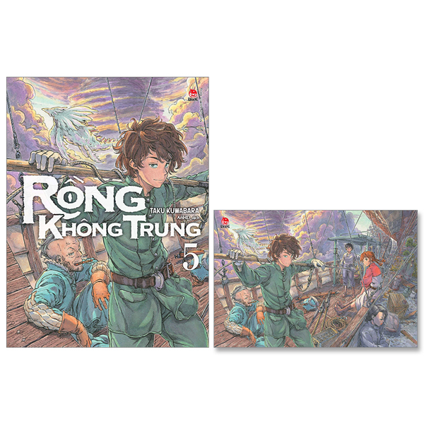 bộ rồng không trung - tập 5 - tặng kèm postcard