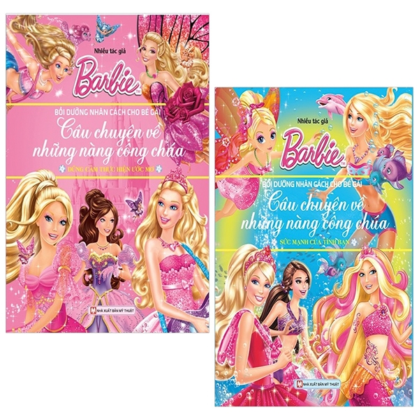 bộ sách barbie - câu chuyện về những nàng công chúa (bộ 2 cuốn)