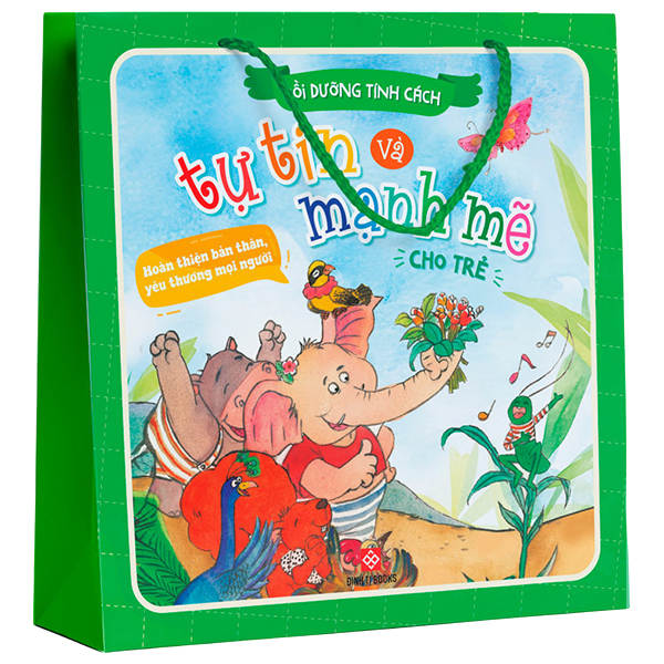 Bo Sach Boi Duong Tinh Cach Tu Tin Va Manh Me Cho Tre - Hoan Thien Ban Than, Yeu Thuong Moi Nguoi (Tui 4 Cuon)