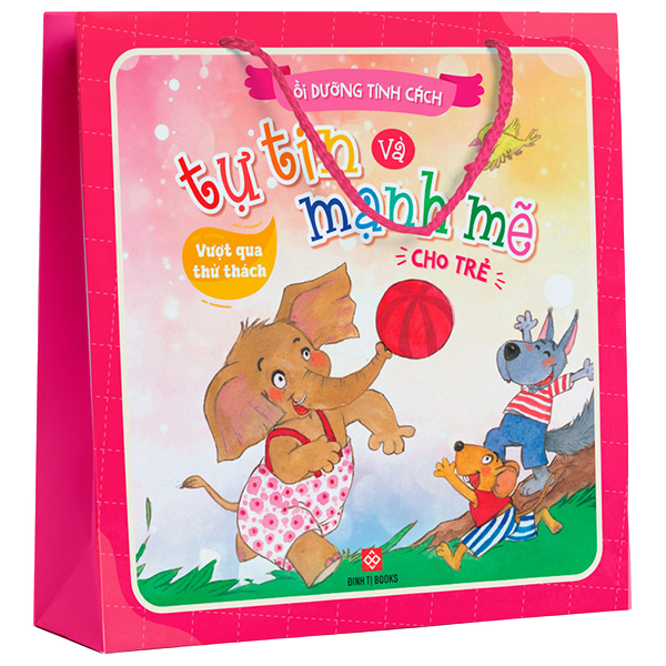 Bo Sach Boi Duong Tinh Cach Tu Tin Va Manh Me Cho Tre - Vuot Qua Thu Thach (Tui 4 Cuon)