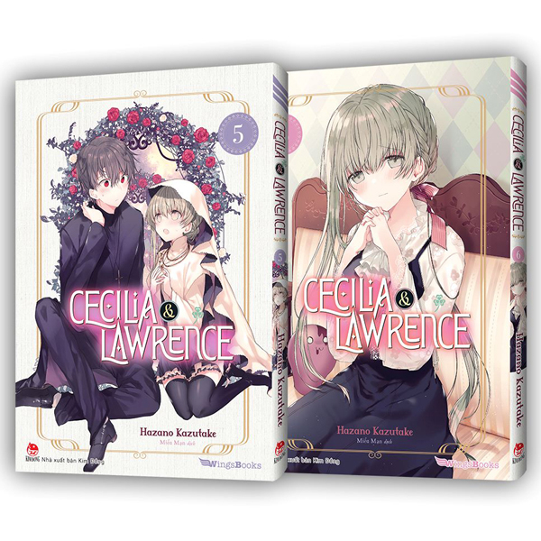 bộ sách cecilia & lawrence - tập 5 + tập 6 (bộ 2 tập)