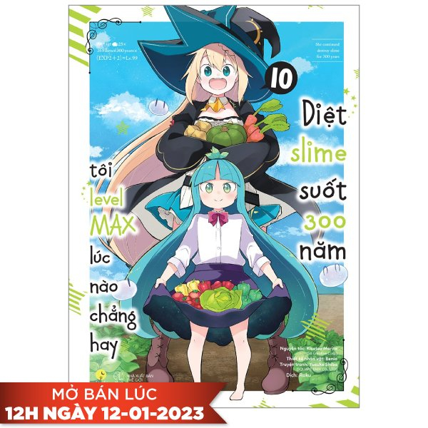 Bộ
						
										
										[Sách Đồng Giá 20K] [Manga] Diệt Slime Suốt 300 Năm, Tôi Levelmax Lúc Nào Chẳng Hay - Tập 10