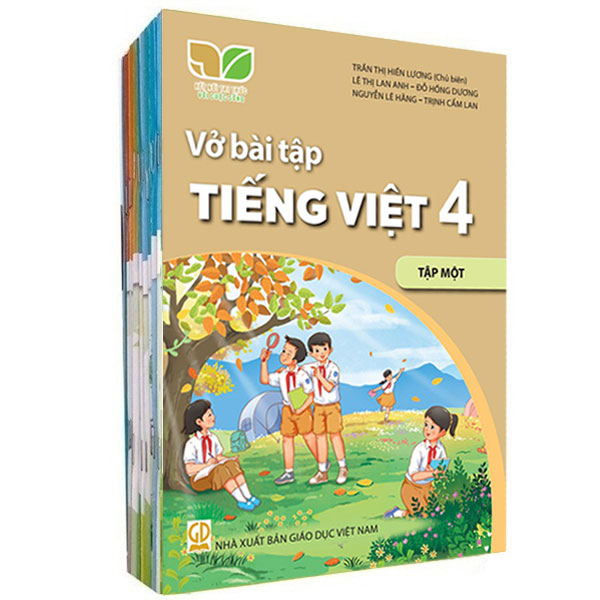 bộ sách giáo khoa bộ lớp 4 - kết nối - sách bài tập (bộ 12 cuốn) (chuẩn)