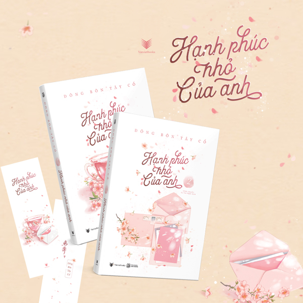 Bộ Sách Hạnh Phúc Nhỏ Của Anh - Tập 1 + Tập 2 (Bộ 2 Tập) - Tặng Kèm 2 Bookmark + 1 Tờ Gác Có Lời Nhắn Và Chữ Ký Của Tác Giả
